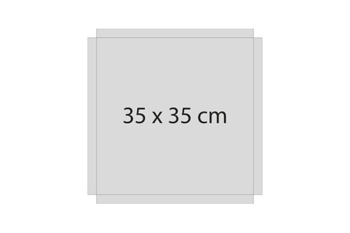 35 x 35 cm