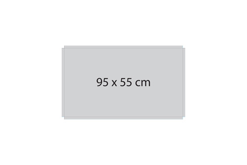 95 x 55 cm